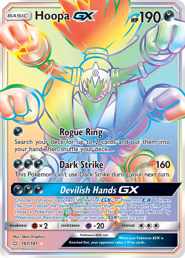 Hoopa-GX - Team Up #187