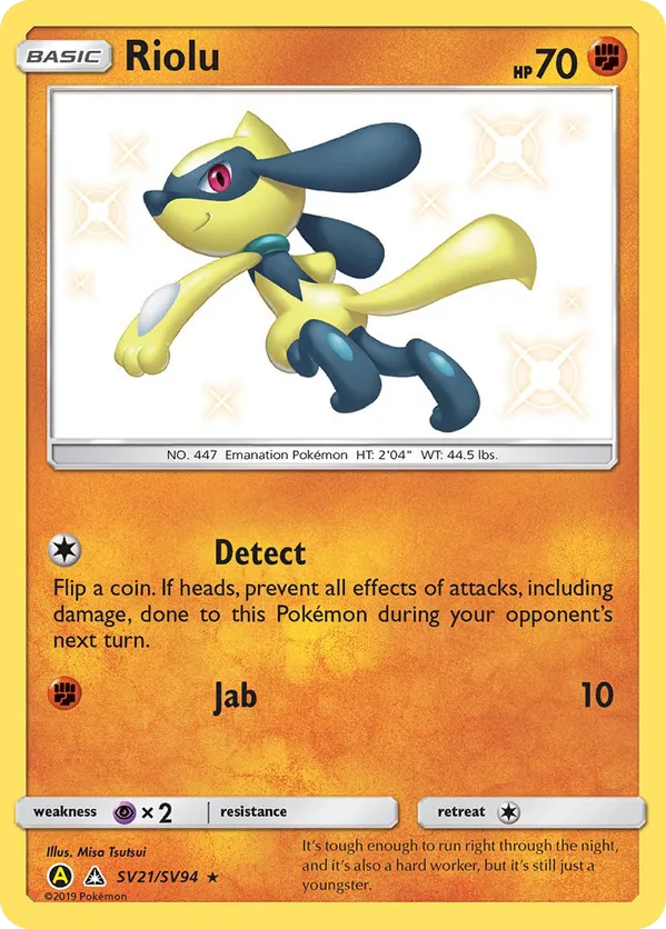 Riolu - Shiny Vault #SV21