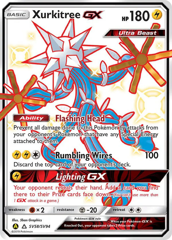 Xurkitree-GX - Shiny Vault #SV58