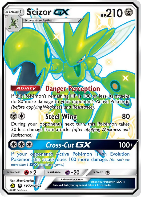 Scizor-GX - Shiny Vault #SV72