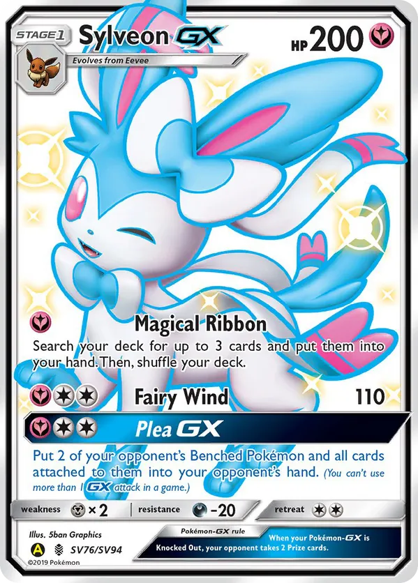 Sylveon-GX - Shiny Vault #SV76