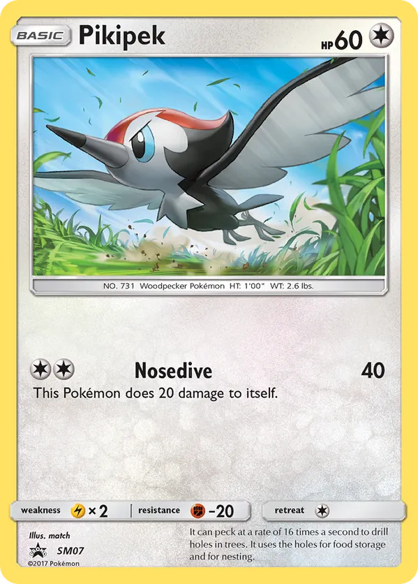 Pikipek - SM Black Star Promos #SM07