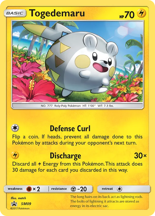 Togedemaru - SM Black Star Promos #SM09