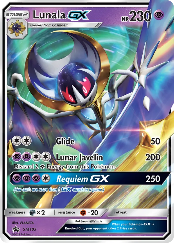 Lunala-GX - SM Black Star Promos #SM103