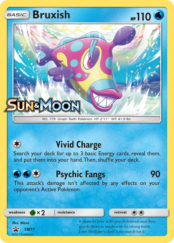 Bruxish - SM Black Star Promos #SM11