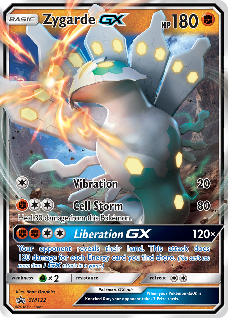 Zygarde-GX - SM Black Star Promos #SM122