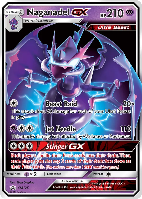 Naganadel-GX - SM Black Star Promos #SM125