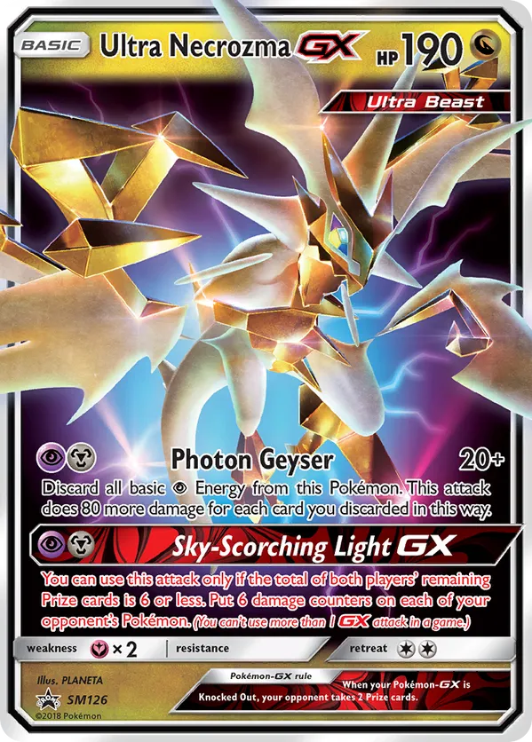 Ultra Necrozma-GX - SM Black Star Promos #SM126