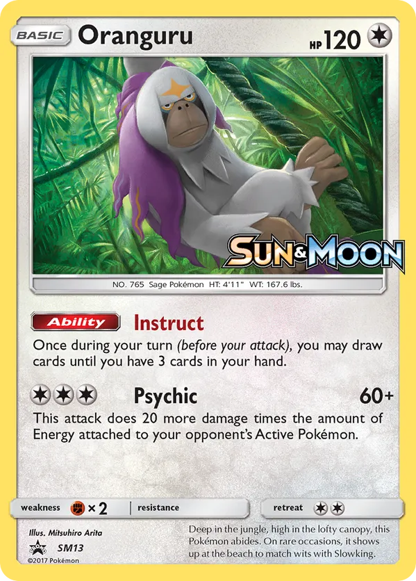 Oranguru - SM Black Star Promos #SM13