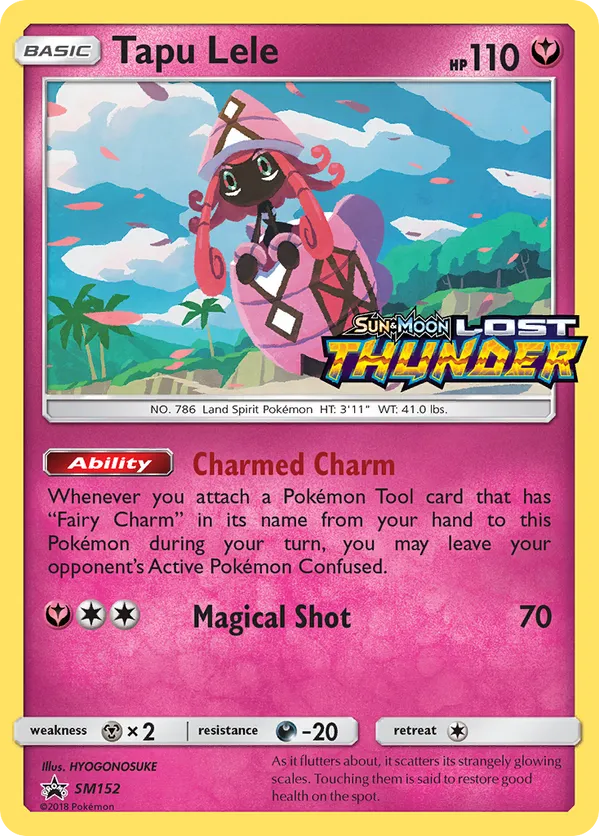 Tapu Lele - SM Black Star Promos #SM152