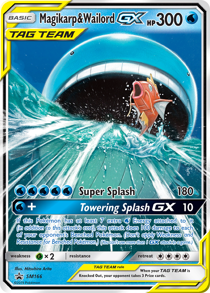 Magikarp & Wailord-GX - SM Black Star Promos #SM166