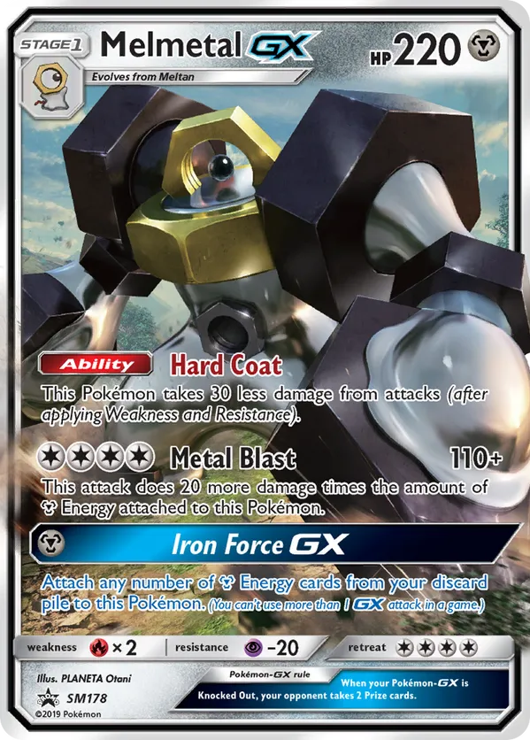 Melmetal-GX - SM Black Star Promos #SM178