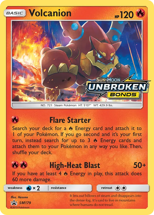 Volcanion - SM Black Star Promos #SM179