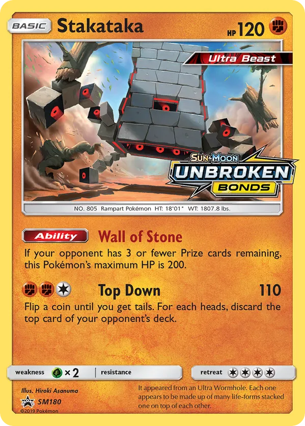 Stakataka - SM Black Star Promos #SM180