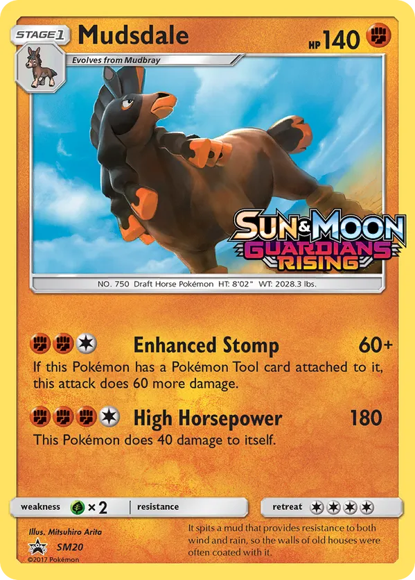 Mudsdale - SM Black Star Promos #SM20
