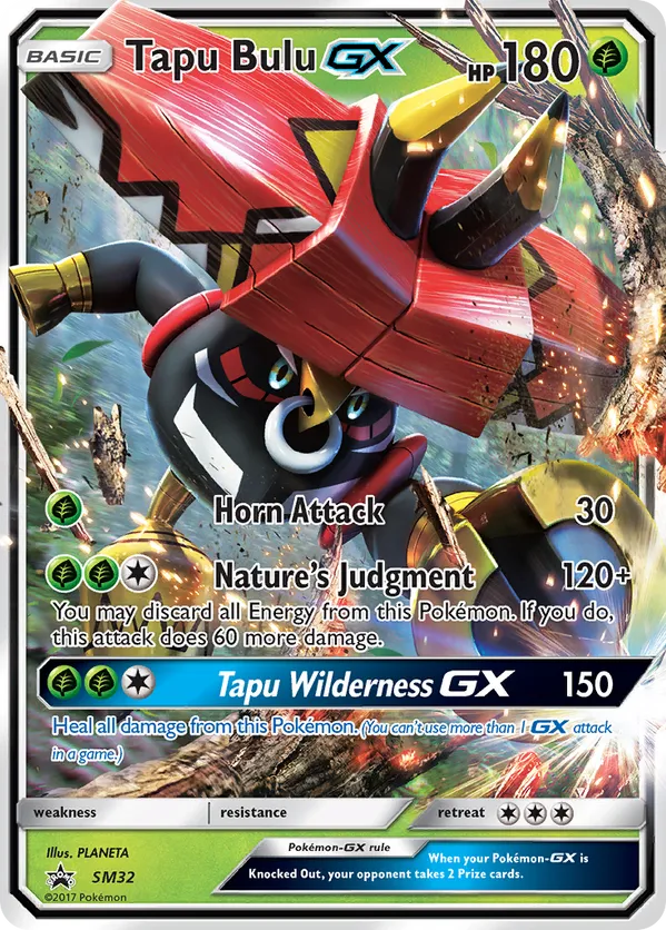 Tapu Bulu-GX - SM Black Star Promos #SM32