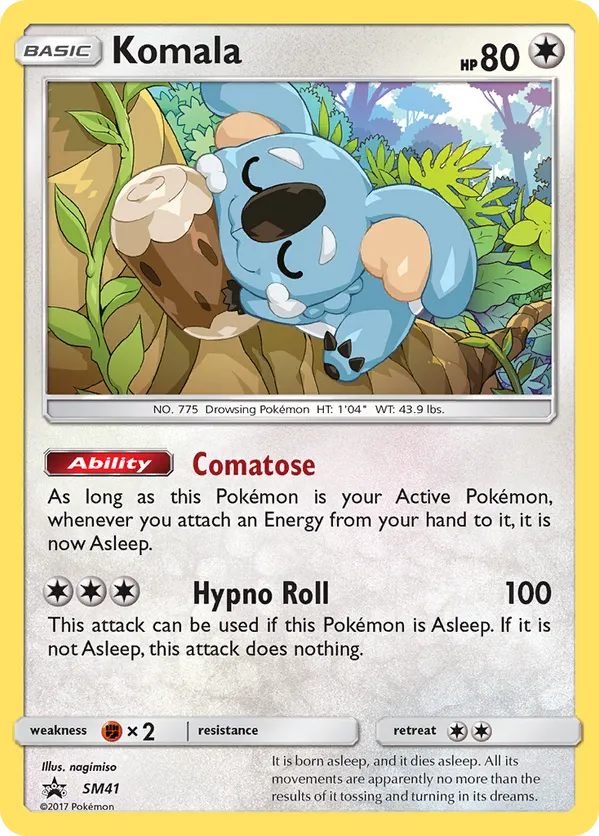 Komala - SM Black Star Promos #SM41