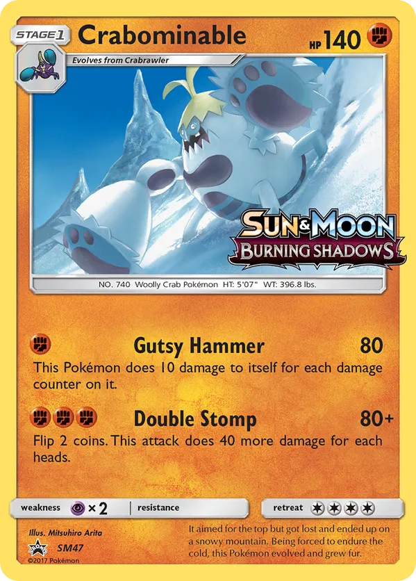 Crabominable - SM Black Star Promos #SM47