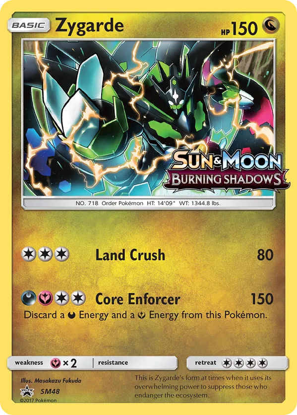 Zygarde - SM Black Star Promos #SM48