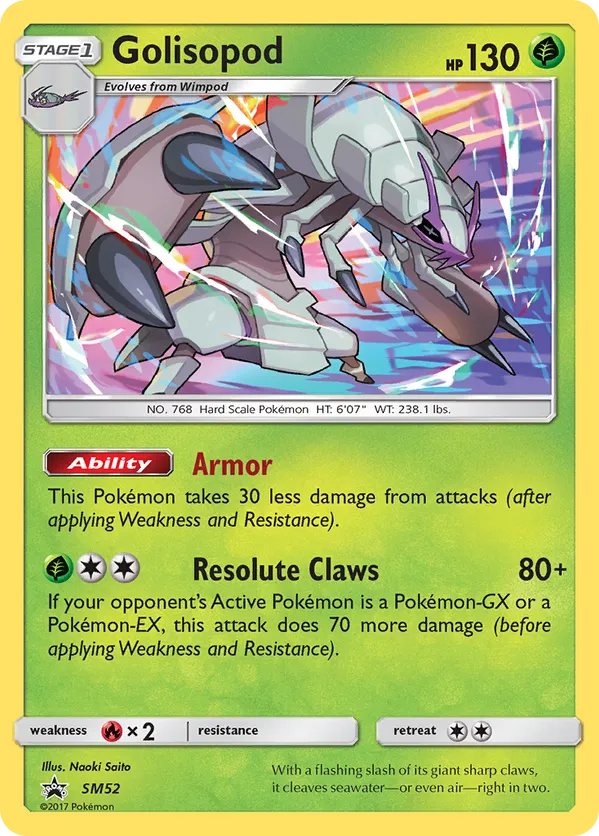Golisopod - SM Black Star Promos #SM52