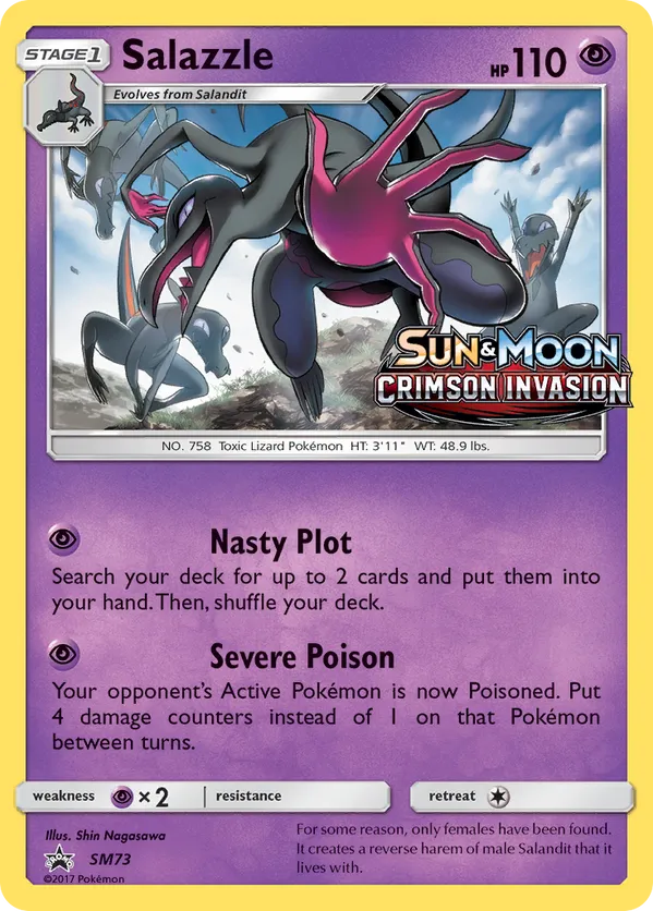 Salazzle - SM Black Star Promos #SM73
