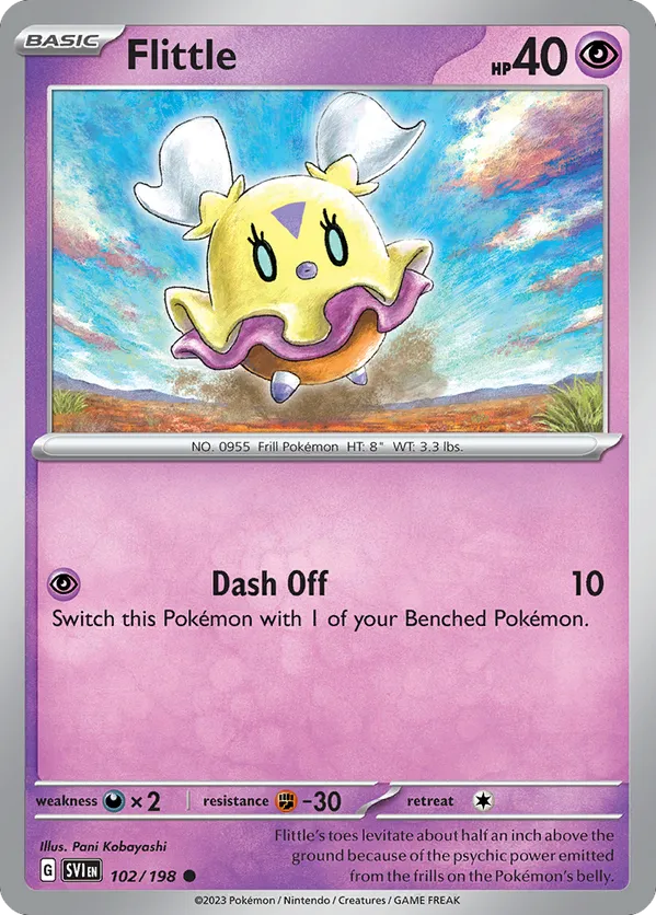 Flittle - Scarlet & Violet #102