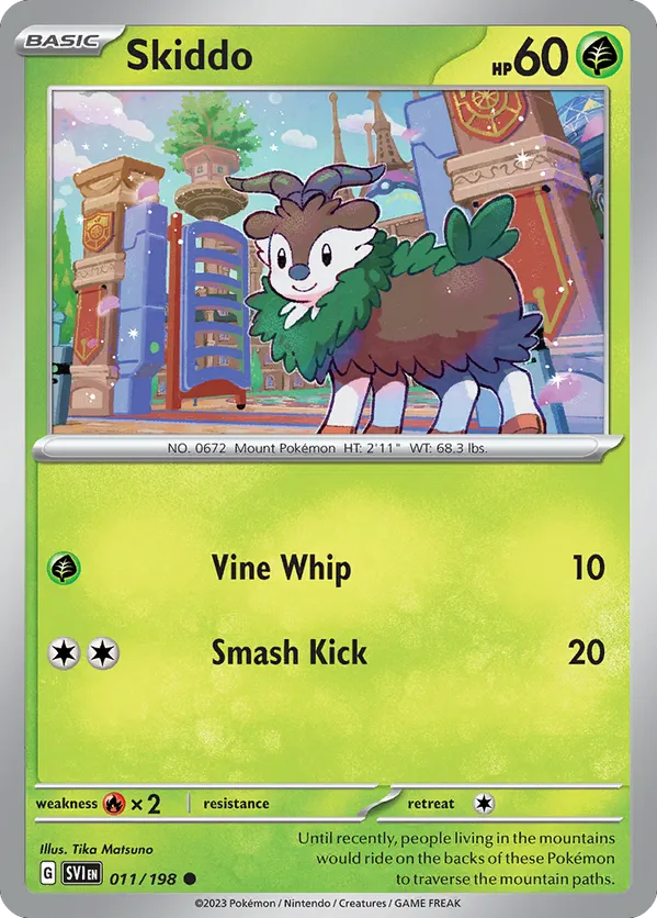Skiddo - Scarlet & Violet #11