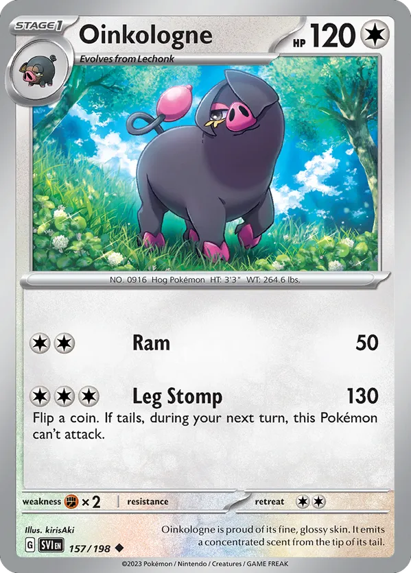 Oinkologne - Scarlet & Violet #157