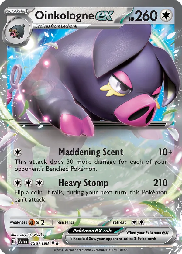 Oinkologne ex - Scarlet & Violet #158