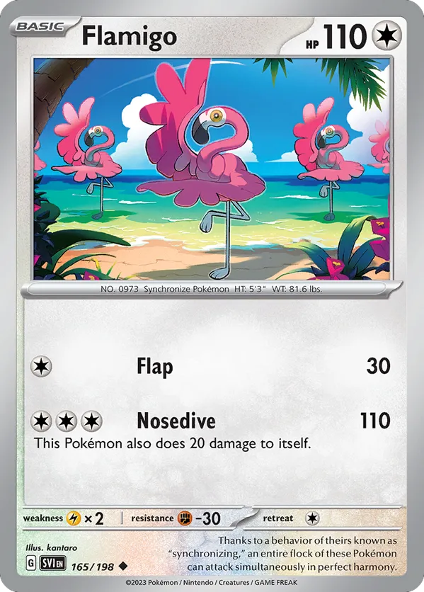 Flamigo - Scarlet & Violet #165