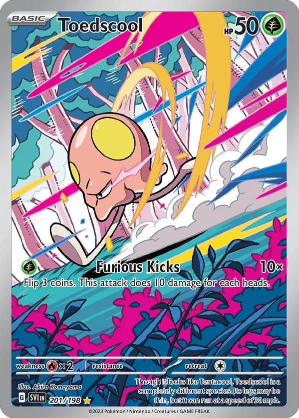 Toedscool - Scarlet & Violet #201