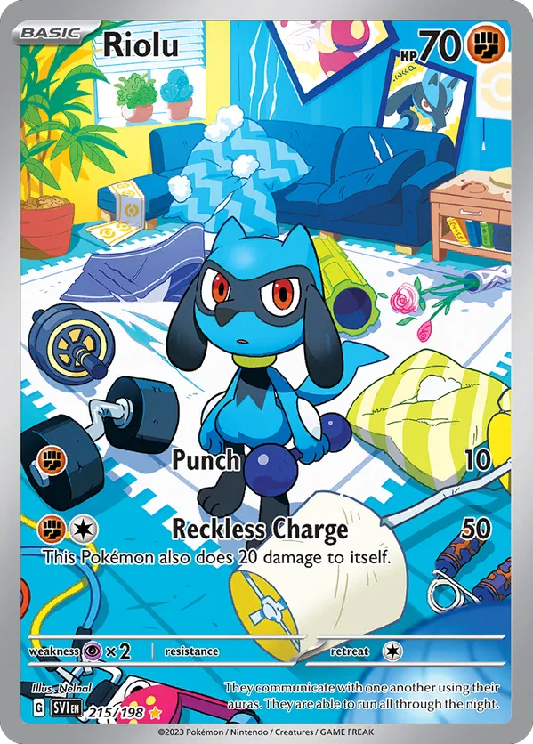 Riolu - Scarlet & Violet #215
