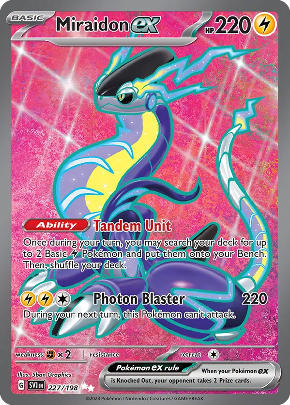 Miraidon ex - Scarlet & Violet #227