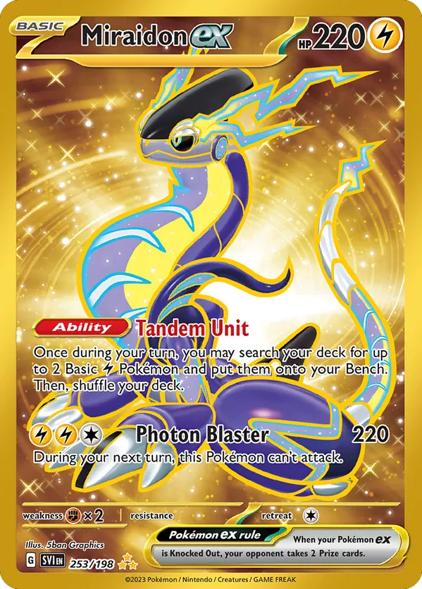 Miraidon ex - Scarlet & Violet #253