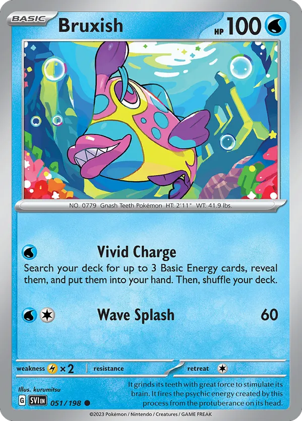 Bruxish - Scarlet & Violet #51