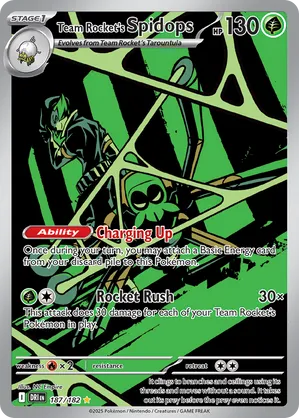 Team Rocket's Spidops