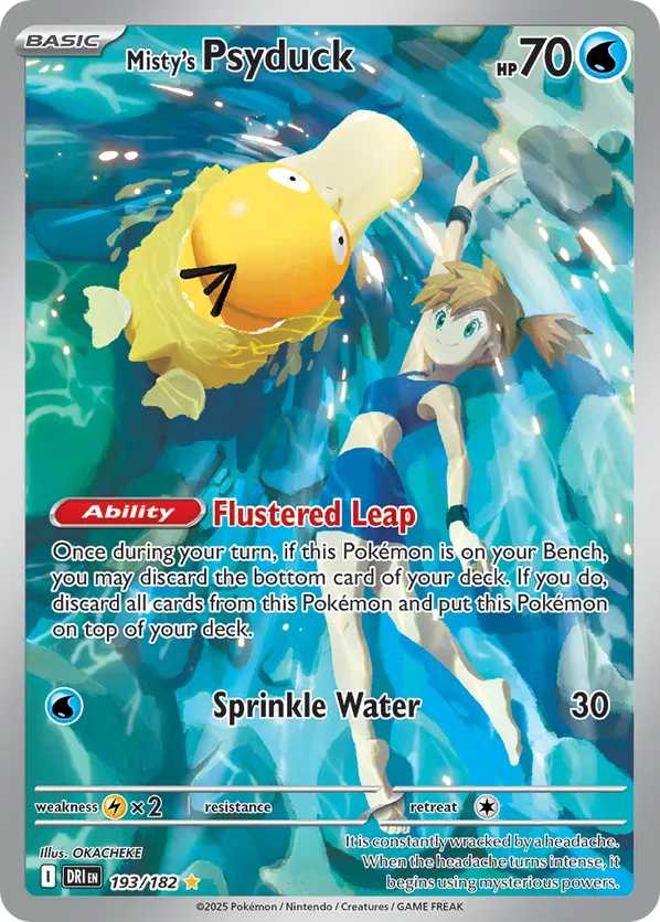 Misty's Psyduck - Destined Rivals #193