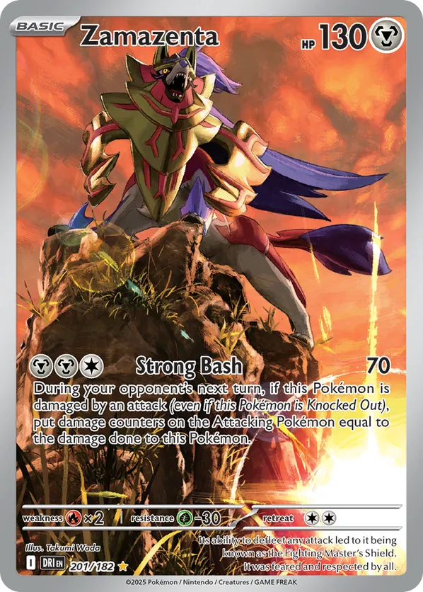 Zamazenta - Destined Rivals #201