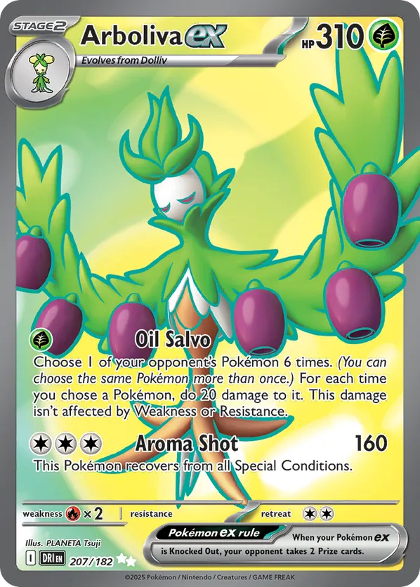 Arboliva ex - Destined Rivals #207