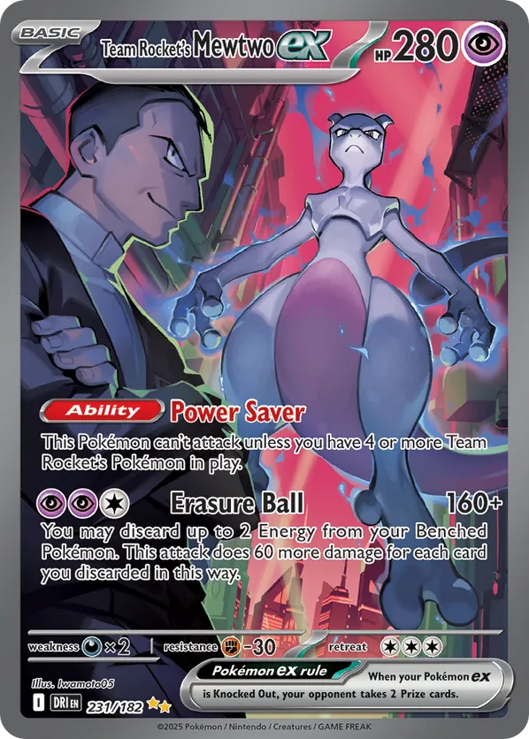 Team Rocket's Mewtwo ex