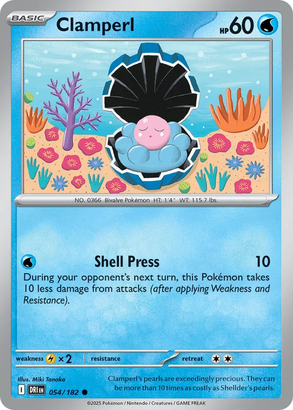 Clamperl - Destined Rivals #54