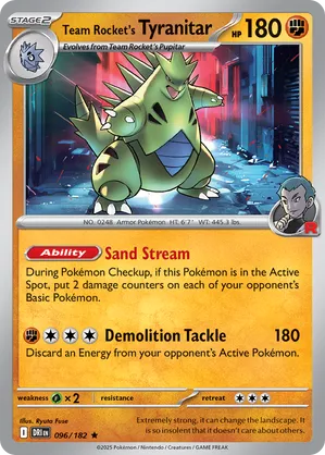 Team Rocket's Tyranitar