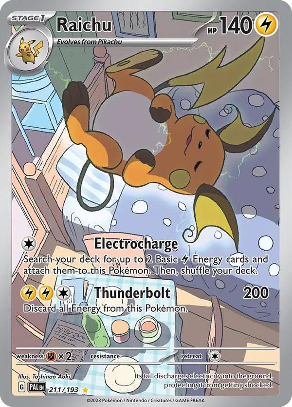 Raichu - Paldea Evolved #211