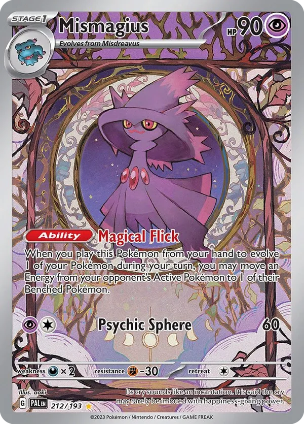 Mismagius - Paldea Evolved #212