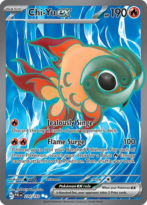 Chi-Yu ex - Paldea Evolved #234