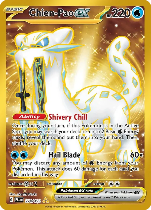 Chien-Pao ex - Paldea Evolved #274