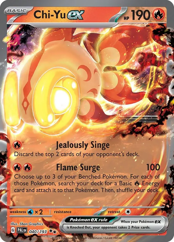 Chi-Yu ex - Paldea Evolved #40