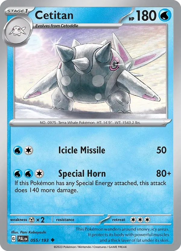 Cetitan - Paldea Evolved #55