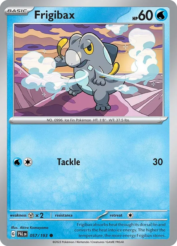 Frigibax - Paldea Evolved #57