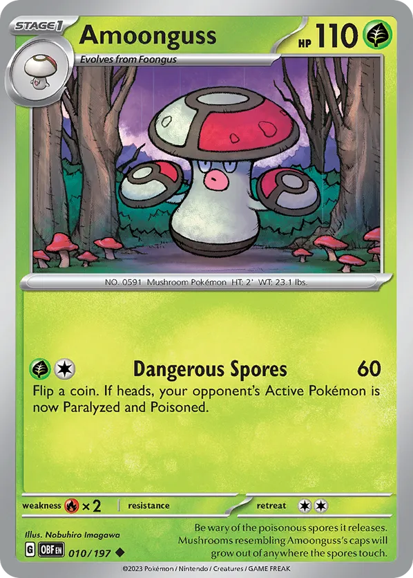 Amoonguss - Obsidian Flames #10